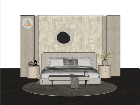 Thư Viện Sketchup Phòng Ngủ
