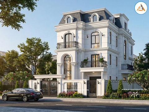 Bộ Mẫu Nhà Tân Cổ Điển Sketchup