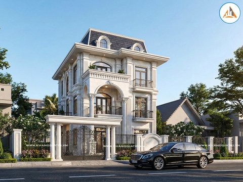 Bộ Mẫu Nhà Tân Cổ Điển Sketchup