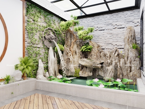 Thư viện sketchup sân vườn