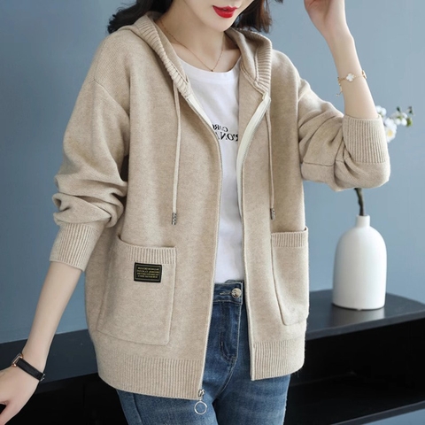 ma-m337-ao-khoac-cardigan-det-kim-co-mu-danh-cho-nu-kieu-dang-moi-xuan-thu-dong-