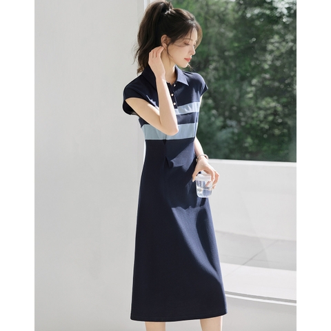 ma-m182-dam-co-polo-phoi-mau-mohan-yimei-kieu-dang-moi-mua-he-dam-dang-om-retro