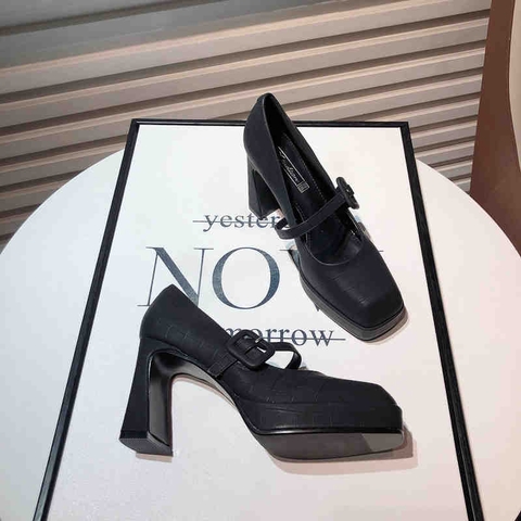 ma-k483-giay-cao-got-nu-giay-vuong-mui-vuong-kieu-co-dien