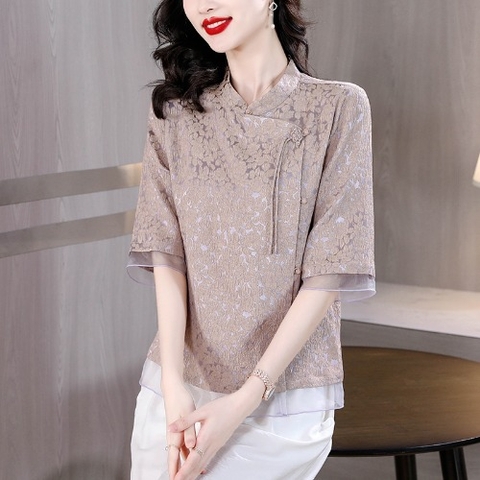 ma-g036-ao-so-mi-suon-xam-ngan-tay-mua-he-co-dien-moi-co-dung