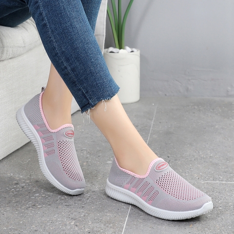 ma-l531-giay-vai-giay-luoi-nu-dep-cao-cap-giay-luoi-thoang-khi-giay-the-thao-cho