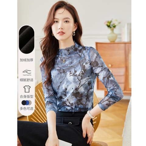 ma-k979-ao-so-mi-nu-cao-cap-cao-cap-ao-thun-co-cao-nua-luoi-in-hoa-tiet-cho-nu-c