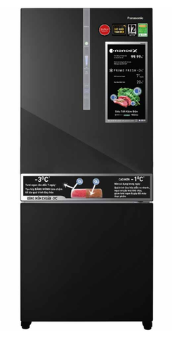 BX471XGKV Tủ Lạnh Panasonic Inverter 420 Lít NR-BX471XGKV Chính Hãng