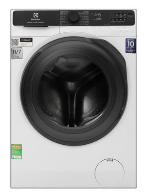 Máy giặt sấy Electrolux Inverter Giặt 11Kg + sấy 7Kg EWW1123P5WC