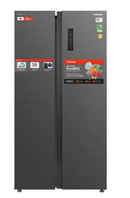 Tủ lạnh Toshiba Inverter 555 lít Side By Side GR-RS696WI-PMV(60)-AG