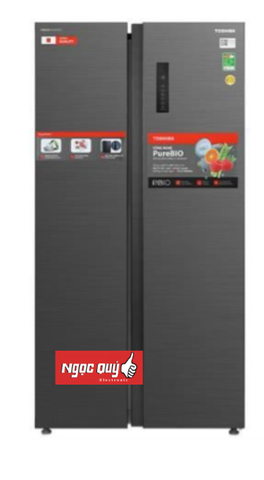 Tủ lạnh Toshiba Inverter 620L GR-RS696WI-PMY Chính Hãng