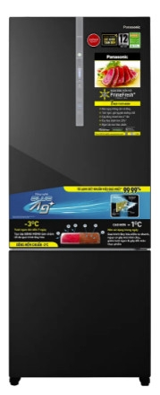 Tủ Lạnh Panasonic Inverter 420 Lít NR-BX471WGKV Chính Hãng mới 100%