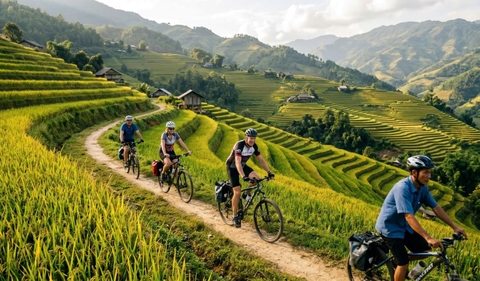 12 DAY NORTHERN VIETNAM CYCLING TOURS | MU CANG CHAI -HA GIANG LOOP ADVENTURE
