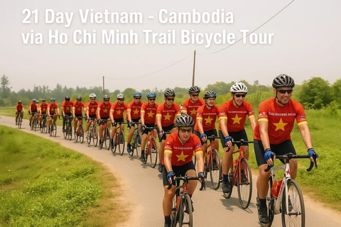 21 DAY VIETNAM - CAMBODIA VIA HOCHIMINH TRAIL BICYCLE TOURS