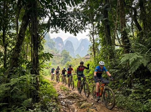 14 DAY NORTH VIETNAM CYCLING ADVETURE TOURS: HANOI -NINH BINH - HALONG