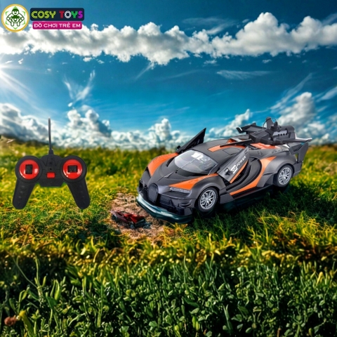Đồ chơi xe thể thao super car điều khiển 4 chiều và mở cánh bên hông xe cho bé