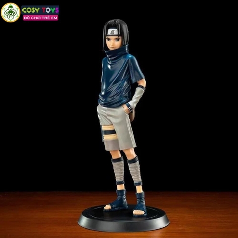 Mô hình Naruto Sasuke hồi nhỏ dáng đứng siêu đẹp cao 26cm - Figure Naruto