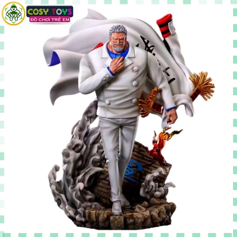 Mô Hình OnePiece Monkey D. Garp dáng đứng siêu ngầu cao 44cm nặng 4600g , Figure OnePiece