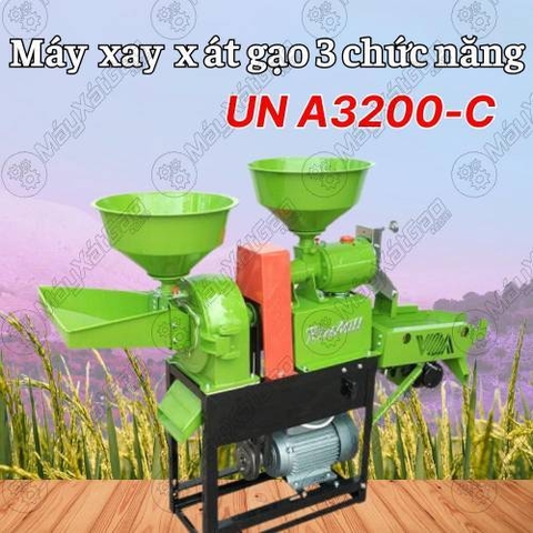 Máy xay xát gạo 3 chức năng UN A3200-C