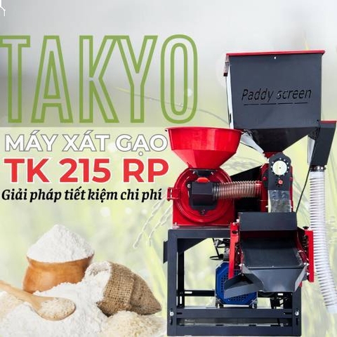 Máy xát gạo Takyo TK 215 RP