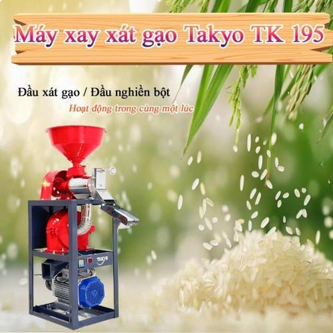 Máy xay xát gạo Takyo TK 195