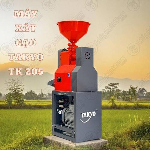 Máy xát gạo gia đình Takyo TK 205