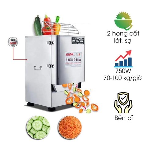 Máy cắt lát rau củ công nghiệp QSP