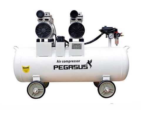 Máy nén khí không dầu 2hp Pegasus TM-OF750x2-70L