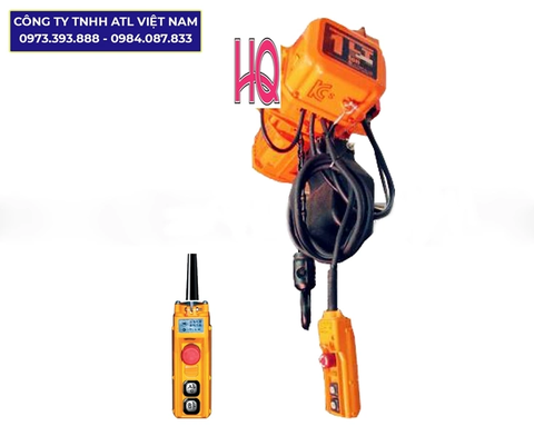 Pa Lăng Xích Điện LK 1 Tấn 4m Cố Định LK LT-1S