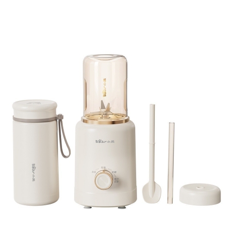 [Quốc tế] Máy xay sinh tố mini 350ml 300W Bear Chính hãng, kèm cốc giữ nhiệt LLJ-E05J1 -  BẢO HÀNH 18 THÁNG - SSHOP LLJ-E05J1