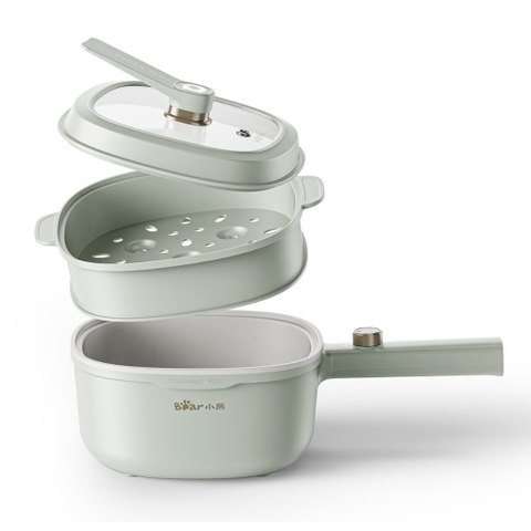 Nồi điện đa năng Bear 3L 1000W DRG-E30N2 - Hàng Chính Hãng - HAPOS OFFICIAL DRGE30N2