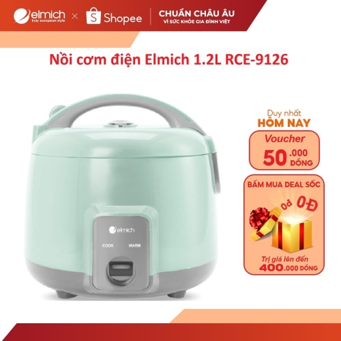 Nồi cơm điện Elmich 1.2L RCE-9126 - HAPOS HSA