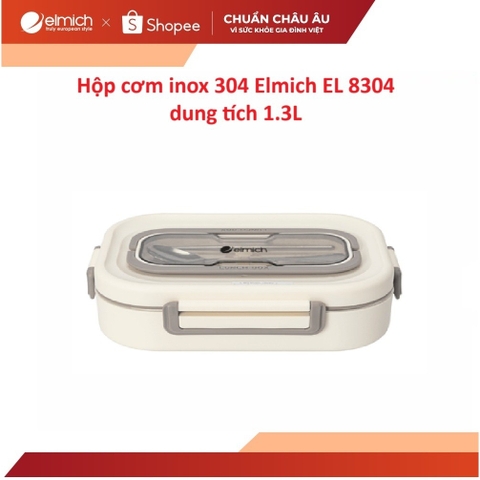 Hộp cơm inox 304 Elmich EL 8304 dung tích 1.3L - HAPOS HSA