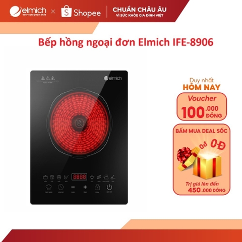 Bếp hồng ngoại đơn Elmich IFE-8906 - HAPOS HSA
