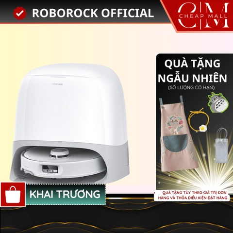 Robot hút bụi lau sàn Roborock Chính hãng lực hút 18500Pa tự động giặt sấy khô giẻ Qrevo Curv  - CHEAPMALL SOU Q Revo Curv