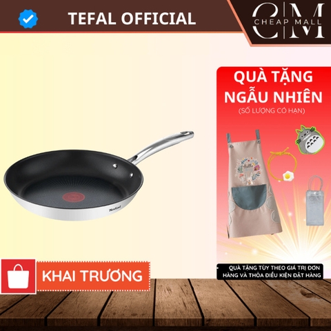 Chảo chiên Inox cao cấp 28cm Tefal Chính hãng Duetto Plus G7320634 - CHEAPMALL G7320634