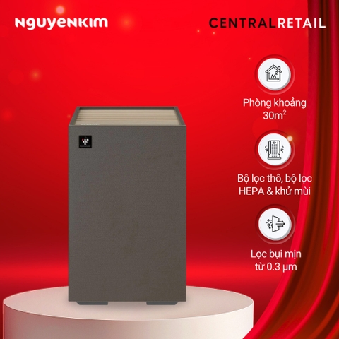 Máy lọc không khí Sharp Inverter FP-S40V-T 23W 30m2 Chính hãng - HAPOS HEL FP-S40V-T