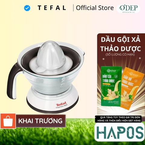 Máy vắt cam Tefal Vitapress ZP300138 Trắng | Công suất 25W chuẩn Pháp - Bảo Hành 24 Tháng - HAPOS HOF