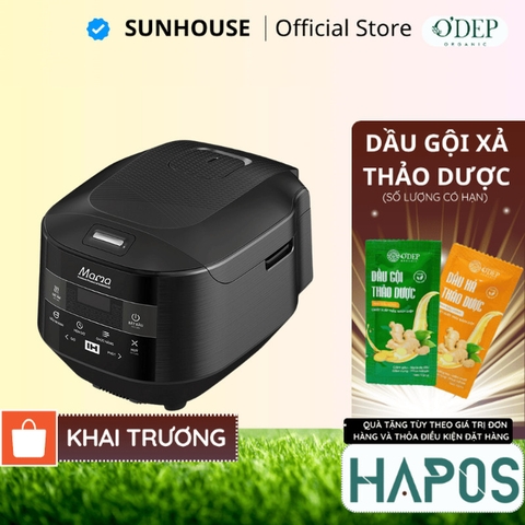 Nồi cơm điện cao tần 1.5L Sunhouse MAMA SHD8858, Lòng nồi dày 3mm, chống dính Daikin (Nhật Bản) - HAPOS HOF