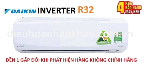 Điều hòa Daikin 18000btu 2 chiều inverter FTHF50RVMV( GAS R32)