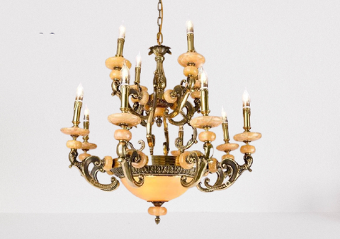 Đèn chùm PVL1262/12 ( 2 tầng )