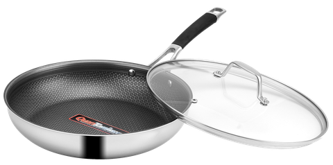 CHẢO INOX CAO CẤP MS1808-QUEEN