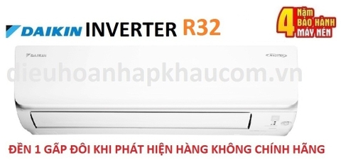 Điều hòa Daikin 18000btu 1 chiều thường Ga 32 FTC50NV1V