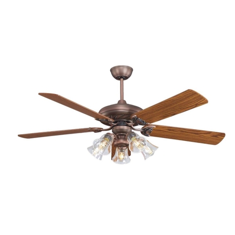 QUẠT TRẦN LOTUS THÂN NÂU