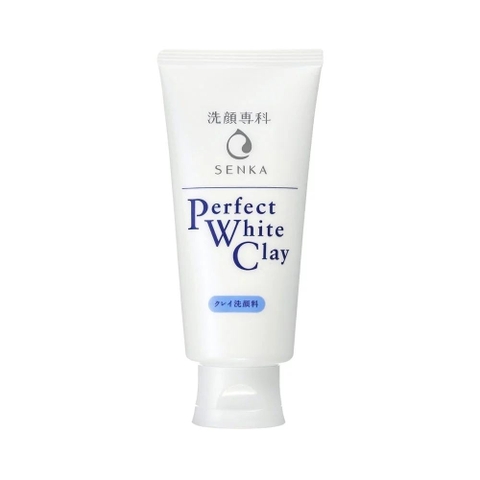 Sữa rửa mặt đất sét trắng Senka Perfect White Clay 120g