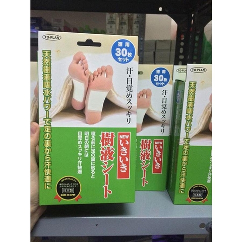 Miếng dán thải độc Kenko - Thải Độc Bàn Chân Hộp 30 miếng