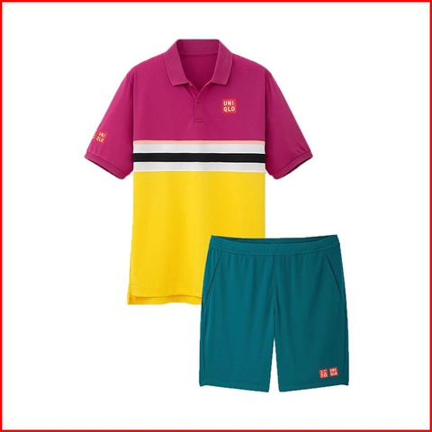 Bộ thể thao tennis Uniqlo NK Pháp 2019 likenew size S hạng B