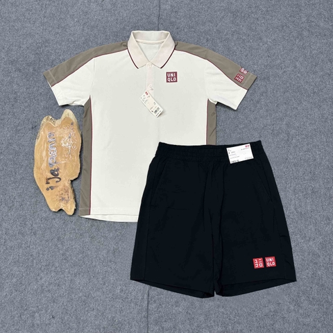 Bộ quần áo thể thao tennis, pickleball chính hãng Uniqlo RF Pháp 2019 - 420116