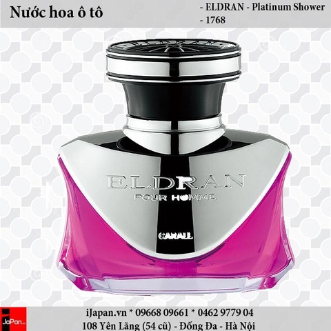 Nước hoa oto xe hơi Carall ELDRAN Platinum Shower