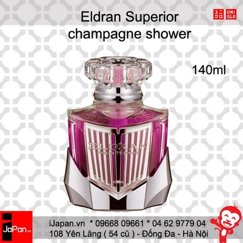 Nước hoa oto xe hơi Eldran Superior Champagne Shower