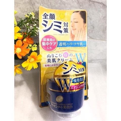 Kem Dưỡng Ẩm Trắng Da Meishoku Whitening Essence Cream 55g